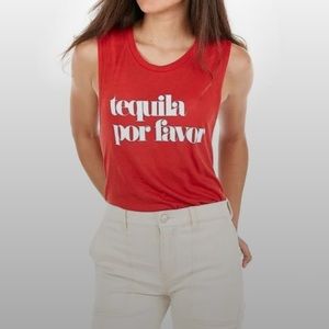 Express One Eleven Tequila Por Favor Tank Tee